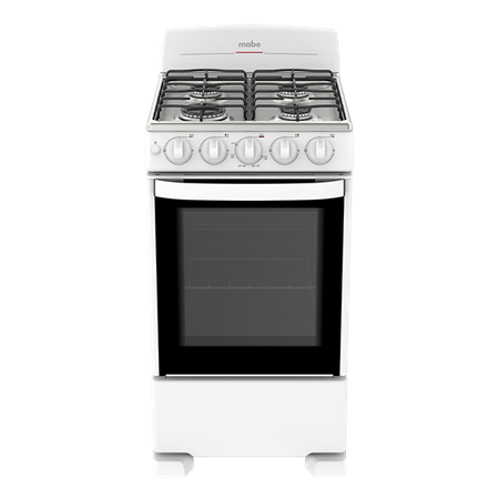 Estufa a Gas Mabe de 50cm Blanco PM5147